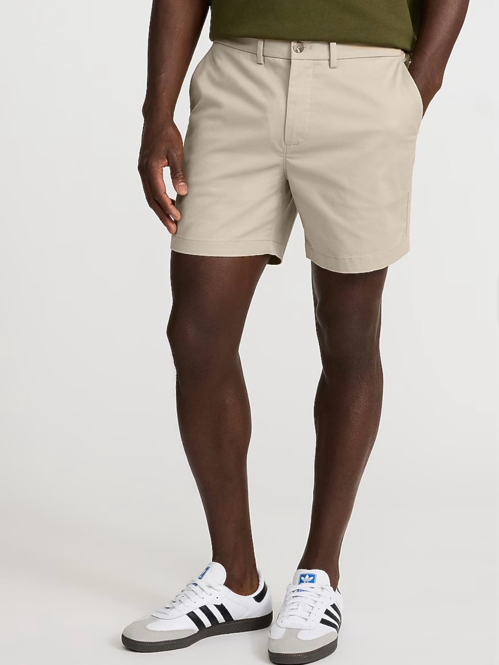 Express Men's Khaki Chino Shorts